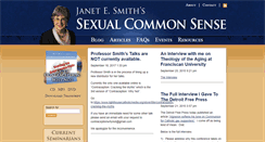 Desktop Screenshot of janetesmith.com